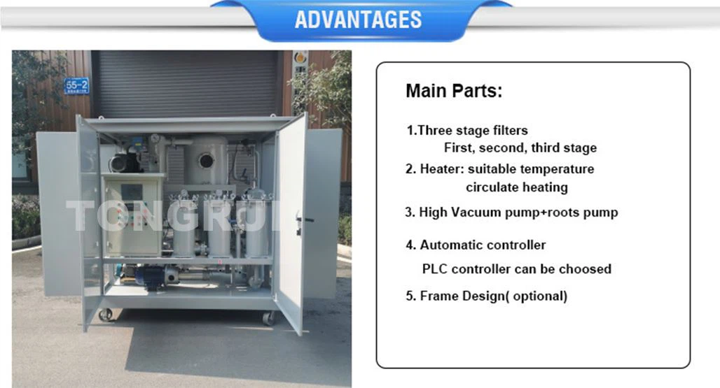 transformer oil purification plant