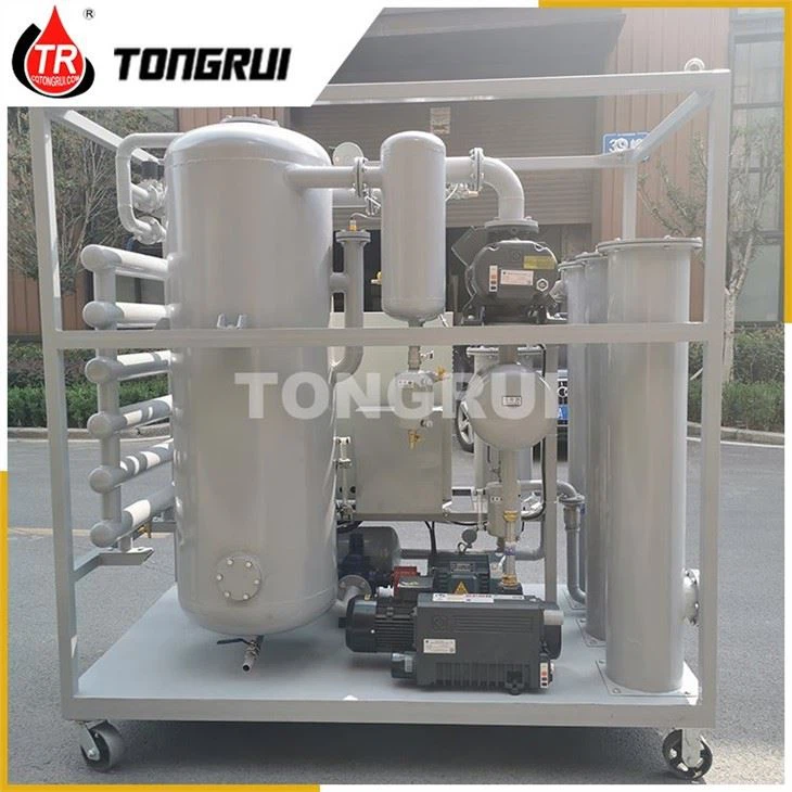 oil purification system remove acid